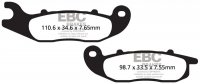 Klocki hamulcowe EBC SFA693HH skuterowe (kpl. na 1 tarcze) 