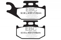 Klocki hamulcowe EBC SXR317HH Side By Side Race Formula (kpl. na 1 tarcze) 