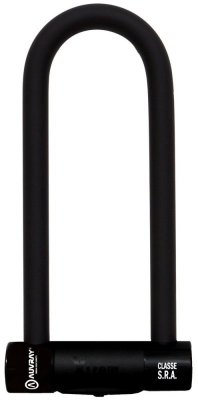 AUVRAY zapięcie U-LOCK XTREM MEDIUM BLACK EDITION - bolec 18mm, 85mm x 250mm (klasa S.R.A.) 
