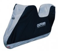 OXFORD AQUATEX POKROWIEC WODOODPORNY NA MOTOCYKL Z KUFREM r. M 