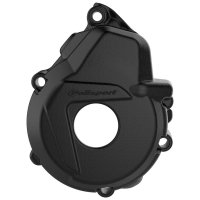 POLISPORT OSŁONA POKRYWY (DEKLA) ALTERNATORA HUSQVARNA FE 250/350 '17-'22 KOLOR CZARNY 