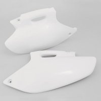 UFO BOCZKI TYLNE YAMAHA YZF/ WRF 250 '01-'02 KOLOR BIAŁY 
