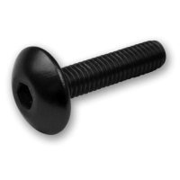 V PARTS (VICMA) ZESTAW ŚRUB OWIEWKI M6X30 (6SZT.) KOLOR CZARNY (IMBUSOWA PŁASKA)(TA630NR) 