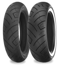 SHINKO OPONA 130/90B16 777 73H TL REINF WW TYŁ BIAŁY BOK (SZEROKI PAS) DOT 01/2025 
