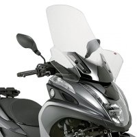 KAPPA SZYBA YAMAHA TRICITY 125-155 (14-19), MBK TRYPTIK 125 (14-17) 74 X 63 PRZEZROCZYSTA - POTRZEBNE MOCOWANIE D2120KITK 