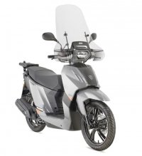 KAPPA SZYBA PEUGEOT TWEET 50 / 125 / 200 FL / GT / ALLURE 23-, PRZEZROCZYSTA - POTRZEBNE MOCOWANIE A8103AK 