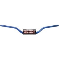 RENTHAL KIEROWNICA 1,1/8 CALA (28,6MM) MX FATBAR HANDLEBAR BLUE KTM HIGH PADDED KOLOR NIEBIESKI Z GĄBKĄ 