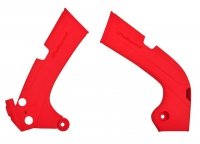 POLISPORT OSŁONY RAMY (KOMPLET) HONDA CRF 250R 18-19; CRF 450R 17-18 KOLOR CZERWONY 