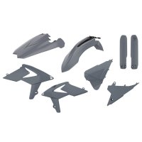 POLISPORT KOMPLET PLASTIKÓW BETA 2T/4T 19 W ZESTAWIE OSŁONY AMORTYZATORÓW (8399100004) KOLOR SZARY NARDO GREY 
