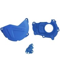 POLISPORT ZESTAW OSŁONA POKRYWY (DEKLA) ALTERNATORA ORAZ OSŁONA POKRYWY SPRZĘGŁA I OSŁONY POMPY WODY YAMAHA YZ 450F 18-22 (84653 