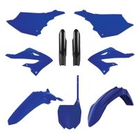 POLISPORT KOMPLET PLASTIKÓW (FULL KIT) YAMAHA YZ 125/250 22-24 W ZESTAWIE TABLICA PRZEDNIA (8666000007) I OSŁONY AMORTYZARORÓW ( 