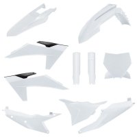 POLISPORT KOMPLET PLASTIKÓW (FULL KIT) KTM SX/SX-F/XC/XC-F 23-24 W ZESTAWIE TABLICA PRZEDNIA (8672000002) I OSŁONY AMORTYZATORÓW 