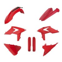 POLISPORT KOMPLET PLASTIKÓW (FULL KIT) BETA 2T/4T 18-19 W ZESTAWIE OSŁONY AMORTYZATORÓW (8398700001) KOLOR CZERWONY 