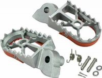 BUZZETTI PODNÓŻKI PEGI KTM SX 50 14-22; SX 65 11-22; SX 85 03-17; SX/SXF 125/250/350/450 98-16 ( STAL NIERDZEWNA W KOMPLECIE Z Z 