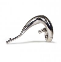 DEP PIPES ARMOURED DYFUZOR/KOMORA/TUBA REZONANSOWA NIKLOWANA (FRONT EXHAUST PIPE NICKEL): SUZUKI RM250 `03-06 (WZMOCNIONY 1,2MM) 