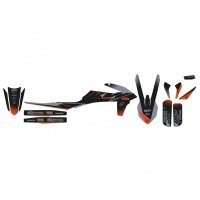 BLACKBIRD KOMPLET NAKLEJEK (OKLEIN) KTM SX/SX-F 19-22, EXC/EXC-F 20-23 KOLOR CZARNY SZARY MATT 