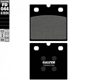 GALFER KLOCKI HAMULCOWE KH077 PÓŁMETALICZNE 