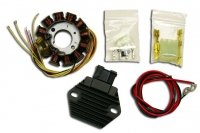 ELECTREX UZWOJENIE ALTERNATORA STATOR KPL. Z REGULATOREM NAPIĘCIA KTM EXC 2T 250 08-17 EXC 300 08-15, FREERIDE 250 14, EXC 200 1 