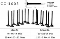 VESRAH ZAWÓR WYDECHOWY HONDA CB 750F/F2 79-83, CB 750K 79-82 (DOHC) (OEM: 14721-422-000) (1SZT.) (MADE IN JAPAN) 