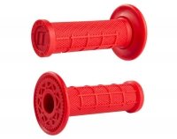 ODI MANETKI OFF ROAD MINI HALF WAFFLE MX SINGLE PLY GRIP KOLOR CZERWONY 