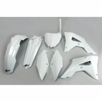 UFO KOMPLET PLASTIKÓW HONDA CRF 250RX 19-21, CRF 450RX 17-20, KOLOR BIAŁY (HO120E041) 