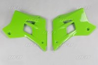 UFO OSŁONY CHŁODNICY KAWASAKI KDX 200 95-18 KOLOR ZIELONY 