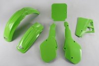 UFO KOMPLET PLASTIKÓW KAWASAKI KX 125 87 KOLOR ZIELONY (KA199E026) 