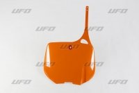 UFO TABLICA NA NUMER STARTOWY KTM 125/200/250/300/360/<br />380/400/500/520/620 93-98 KOLOR POMARAŃCZOWY 98-17 