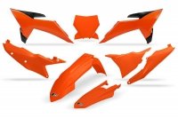 UFO KOMPLET PLASTIKÓW KTM SX 125 / 150 / 250 / 300 25, SXF (SX-F) 250 / 350 / 450 25 KOLOR OEM ( POMARAŃCZOWY ) 