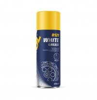 MANNOL WHITE GREASE 450ML - BIAŁY SMAR UNIWERSALNY (SPRAY) (8121) (12) 