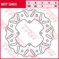 TRW ZF TARCZA HAMULCOWA TYŁ HONDA CR 80 92-02, CR 85 03-08, CRF 150 07-19 (PROMOCJA) 