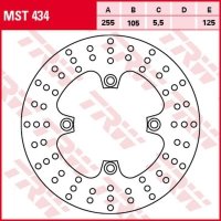 TRW ZF TARCZA HAMULCOWA TYŁ TRIUMPH TIGER/XC 800 11-14, BONNEWILLE/SCRAMBLER<br />/THRUXTON 865 04-16, BONNEVILLE 900 T100 16-, SPRINT 