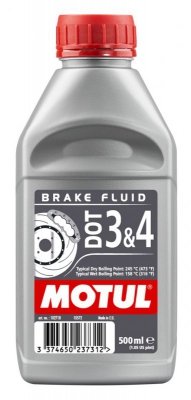 MOTUL PŁYN HAMULCOWY DOT3 ORAZ DOT4 0,5L (SYNTETYCZNY) 