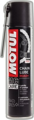 MOTUL C2+ CHAIN LUBE ROAD PLUS 400ML SMAR DO ŁAŃCUCHA (BIAŁY) 