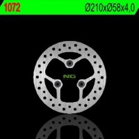 NG TARCZA HAMULCOWA PRZÓD KYMCO 50 SUPER 9 06-09 (210X58X4)(3X10,5MM) 