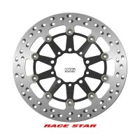 NG TARCZA HAMULCOWA PRZÓD RACE STAR PREMIUM KAWASAKI GTR 1400 '07-'18, ZX-10R NINJA '11-'15, ZX-6/ZX-6R NINJA '13-'17, Z 1000 '14-'20, Z 800 '13-'17, ZX-14 '07-'16, ZZR 1400 '06-'17 (310X80X5MM) (5X8,45/10,25MM) PŁYWAJĄCA (ŚRODEK ALUMINIOWY, POLEP 