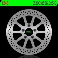 NG TARCZA HAMULCOWA PRZÓD HARLEY DAVIDSON 883/1200/1450/1584/1<br />690/1800 (300X56,3X5) (5X8,5MM) 
