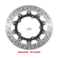 NG TARCZA HAMULCOWA PRZÓD RACE STAR PREMIUM YAMAHA MT-03 16-22, R3 19-22, YZF-R25 14-17, YZF-R3 15-18 (298X132X5MM) (5X8,25MM) ( 
