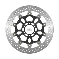 NG TARCZA HAMULCOWA PRZÓD DUCATI ST4 996 04-06, MOTO GUZZI NTX 1200 STELVIO 09-10 (320X64X5MM) (6X8,25MM) (ŚRODEK ALUMINIOWY) 