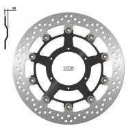 NG TARCZA HAMULCOWA PRZÓD HONDA CBR1000RR 08-09 (310X94X5MM) (6X6,5MM) PŁYWAJĄCA (ŚRODEK ALUMINIOWY) 