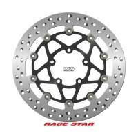 NG TARCZA HAMULCOWA PRZÓD RACE STAR PREMIUM TRIUMPH SPEED TRIPLE 1200 18-23 (320X82,5X4,5MM) (5X10,25MM) WAVE PŁYWAJĄCA (ŚRODEK 