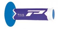 PROGRIP MANETKI PG788 OFF ROAD (22+25MM, DŁ.115MM) KOLOR BIAŁY/NIEBIESKI/JAS<br />NO NIEBIESKI (TRÓJSKŁADNIKOWE) (PG788/26) (788-285) 