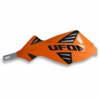 UFO OSŁONY RĄK (HANDBARY) ALU DISCOVER KOLOR POMARAŃCZOWY (Z MOCOWANIAMI 28MM) 