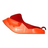 RACETECH (RTECH) OSŁONA SILNIKA Z TECHNOPOLIMERU KTM SX/EXC/XC-W 250/300 17-19 KOLOR POMARAŃCZOWY 