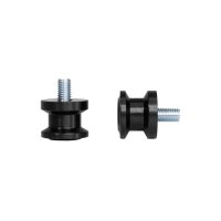 BIKETEC ROLKI (SLIDERY) WKRĘCANE DO WAHACZA M8X1,25 KOLOR CZARNY (2690178125) 