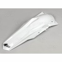 UFO BŁOTNIK TYŁ SUZUKI RMZ 250 19-23, RMZ 450 18-23 KOLOR BIAŁY 