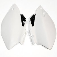 UFO BOCZKI TYLNE YAMAHA YZF 250/450 06-09 KOLOR BIAŁY 