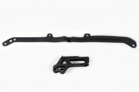 UFO KOMPLET ŚLIZG (YA03876) + PROWADNICA (YA03890) ŁAŃCUCHA YAMAHA YZ 125/250 15-17, YZF/WRF 250/450 07-08, 
