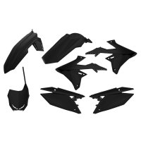 POLISPORT KOMPLET PLASTIKÓW SUZUKI RMZ 250 '19-'23; RMZ 450 '18-'23 KOLOR CZARNY 
