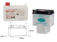 LANDPORT Honda VT 1100 C Shadow (85-96) akumulator elektrolit osobno 